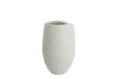 Vaas deco Ø59x90 cm TINGRI crème