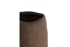 Vaas deco Ø59x90 cm TINGRI bruin