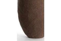 Vaas deco Ø59x90 cm TINGRI bruin