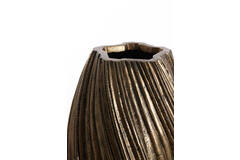 Vaas deco Ø30x52 cm YATUNG antiek brons