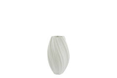 Vaas deco Ø30x52 cm YATUNG crème