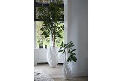 Vaas deco Ø30x52 cm YATUNG crème