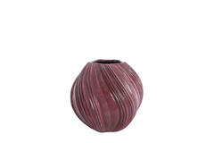 Pot deco Ø65x60 cm YATUNG shiny eggplant