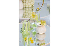Vaas deco Ø14x13 cm REWA keramiek crème