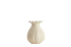 Vaas deco Ø16x19 cm REWA keramiek crème