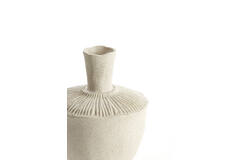 Vaas deco Ø16x22 cm NEIRA keramiek crème