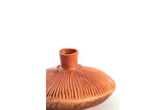 Vase deco Ø19x11 cm NEIRA ceramics brown-orange