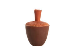 Vase deco Ø20x29 cm NEIRA ceramics brown-orange