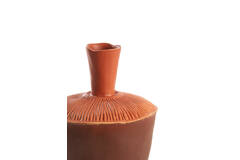 Vase deco Ø20x29 cm NEIRA ceramics brown-orange