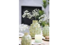 Vase deco Ø15x20,5 cm TAYA ceramics yellow-green