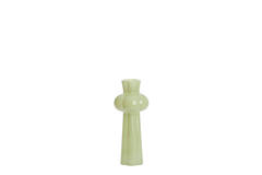 Vase Ø11x25 cm KORTESU glass mint green
