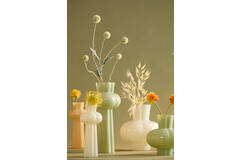 Vase Ø16x35,5 cm KORTESU glass mint green