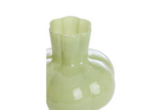 Vase Ø22,5x24 cm KORTOSI glass mint green