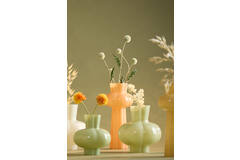 Vase Ø22,5x24 cm KORTOSI glass mint green