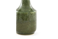 Vase deco Ø13x28,5 cm TEZU ceramics shiny dark green