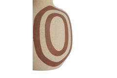 Vase deco Ø16x18,5 cm UMYA ceramics matt sand-terra