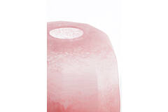 Vase Ø33x32 cm PACENGO glass coral-light pink