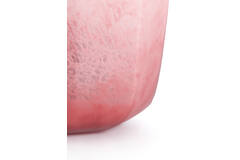 Vase Ø33x32 cm PACENGO glass coral-light pink