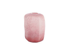 Vase Ø33x42 cm PACENGO glass coral-light pink