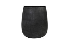 Pot deco Ø39x42 cm GENOLI mat zwart