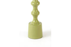 Candle stick Ø4,5x16 cm BABIMO shiny light green