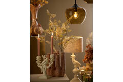 Candle stick 2L 23x10x26 cm NYASA cream