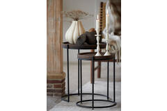Candle stick Ø7x24,5 cm CASANDRA cream