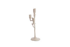 Candle stick 4L 35x14x47 cm JARDIA cream
