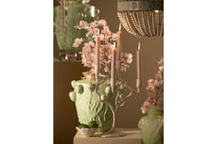 Candle stick 4L 35x14x47 cm JARDIA cream