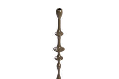 Candle stick Ø14x43 cm VICARI shiny brown