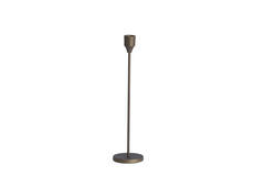 Candle stick Ø7,5x30,5 cm KAYIN dark bronze