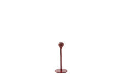 Candle stick Ø8,5x20 cm SAMUI burgundy