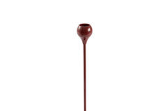 Candle stick Ø8,5x30 cm SAMUI burgundy