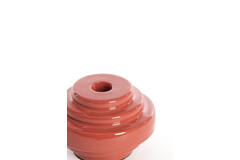 Candle stick Ø11x7,5 cm WANHATI shiny coral