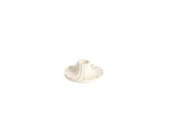 Candle stick Ø10x5 cm MERIDA shiny cream