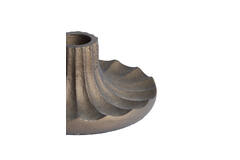 Candle stick Ø10x5 cm MERIDA dark bronze