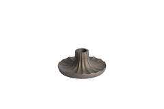 Candle stick Ø12x6 cm MERIDA dark bronze