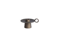 Candle stick 16,5x14x9 cm SALTILLO brown-bronze