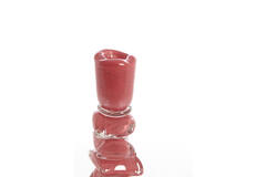 Candelabro Ø11,5x23 cm ESTINA berenjenado