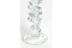 Candle stick Ø11x28,5 cm ESTIVA glass clear