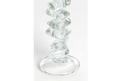 Candle stick Ø11x34 cm ESTIVA glass clear