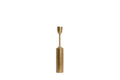 Kaarsenhouder Ø13x77 cm VELEZ antiek brons