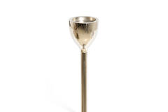 Kaarsenhouder Ø13x90 cm VELEZ nikkel