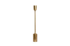 Candle holder Ø13x104 cm VELEZ antique bronze
