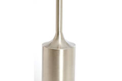 Candle holder Ø13x104 cm VELEZ nickel satin