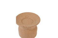 Candle holder Ø12x9 cm ATRANI ceramics terra