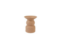 Candle holder Ø12,5x15 cm ATRANI ceramics terra