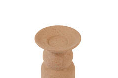 Candle holder Ø12,5x15 cm ATRANI ceramics terra