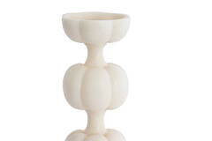 Kaarsenhouder Ø13x36,5 cm ASTORIA beige