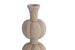 Candle stick Ø11x25,5 cm AUBURN sand